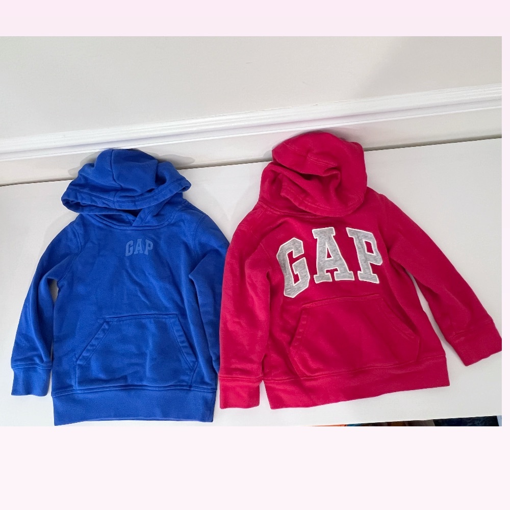Gap Toddler Gap Logo Hoodie Sweatshirt ,Set of 2